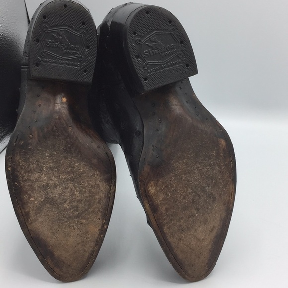 Ladies Full Ostrich Quill  W/ Hand Stitched Upper - Picture 9 of 14